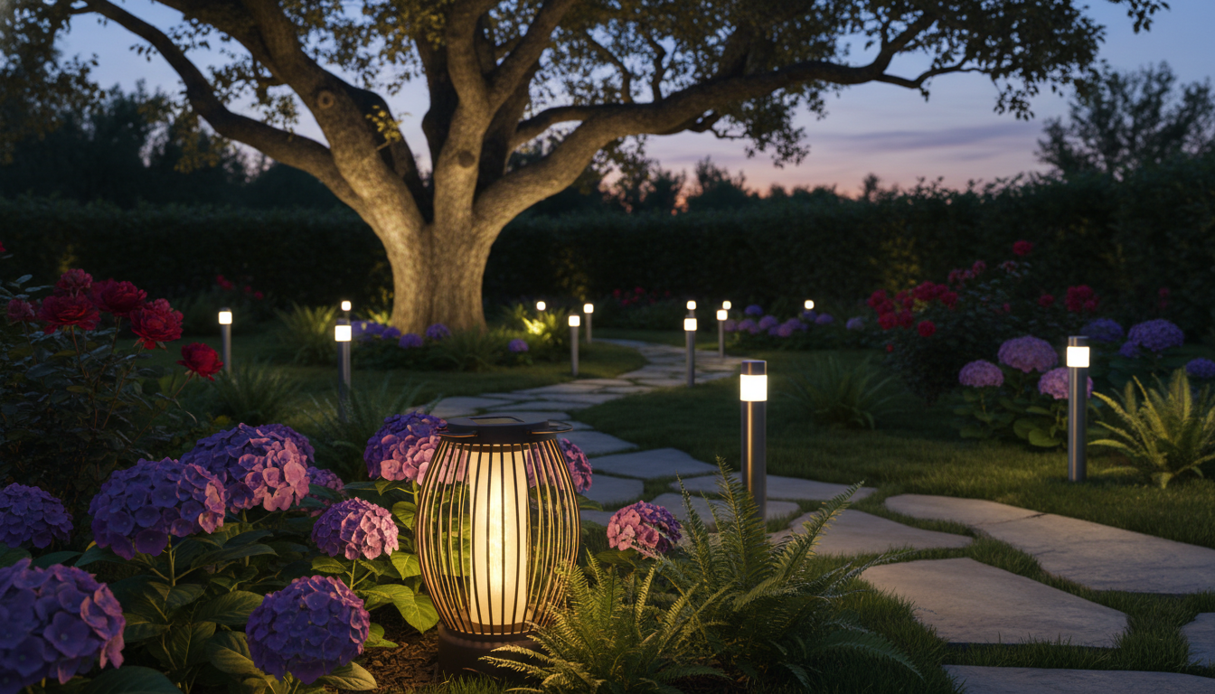 garden lighting fixtures