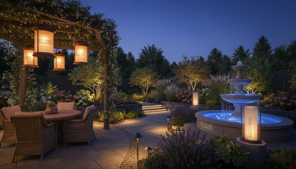key principles for landscape lighting