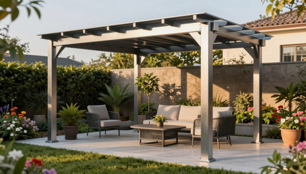 aluminum pergola design customization