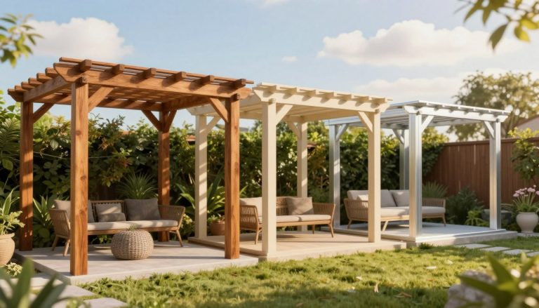 best pergola materials