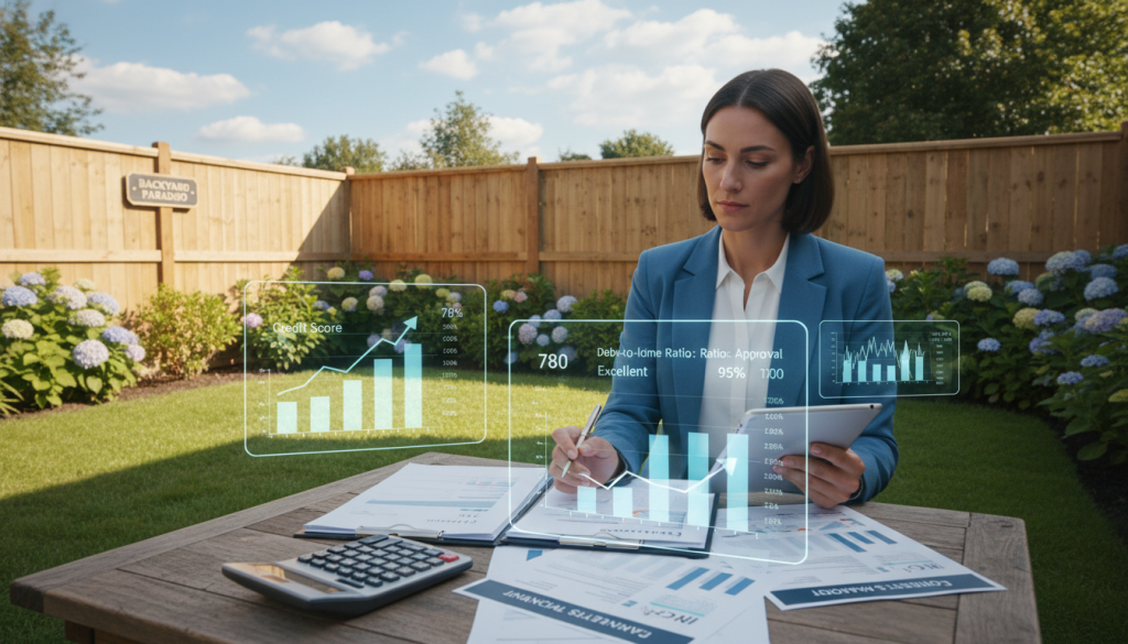 credit score and loan qualification factors