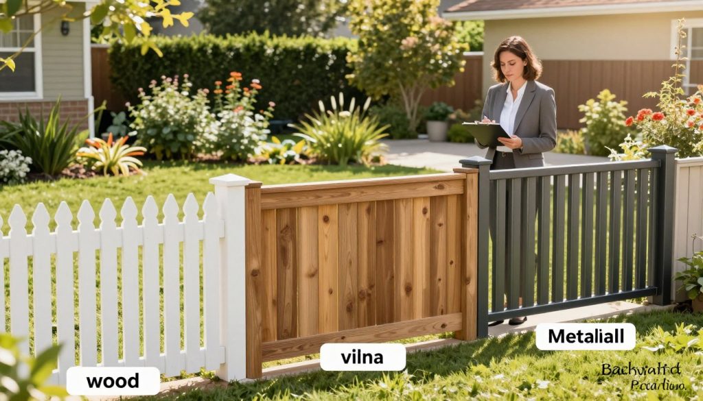 fence investment material comparison