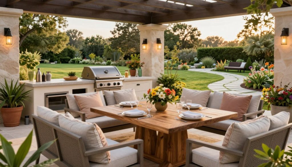 functional outdoor living areas