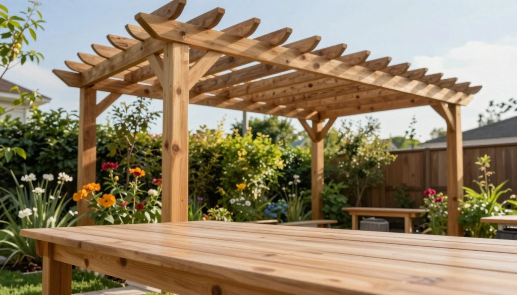 maintenance pergola
