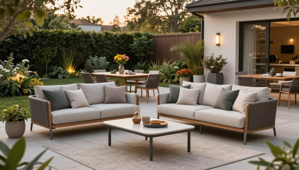 outdoor furniture and accessories