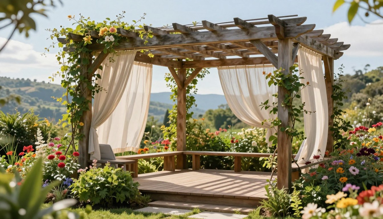 pergola construction