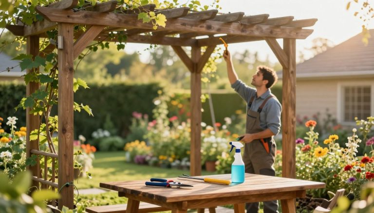 pergola maintenance guide