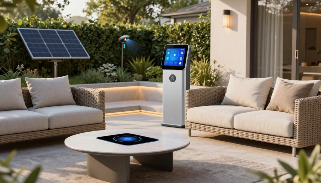 smart outdoor technology integration