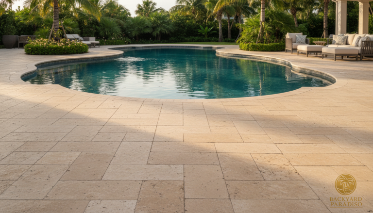 travertine pavers