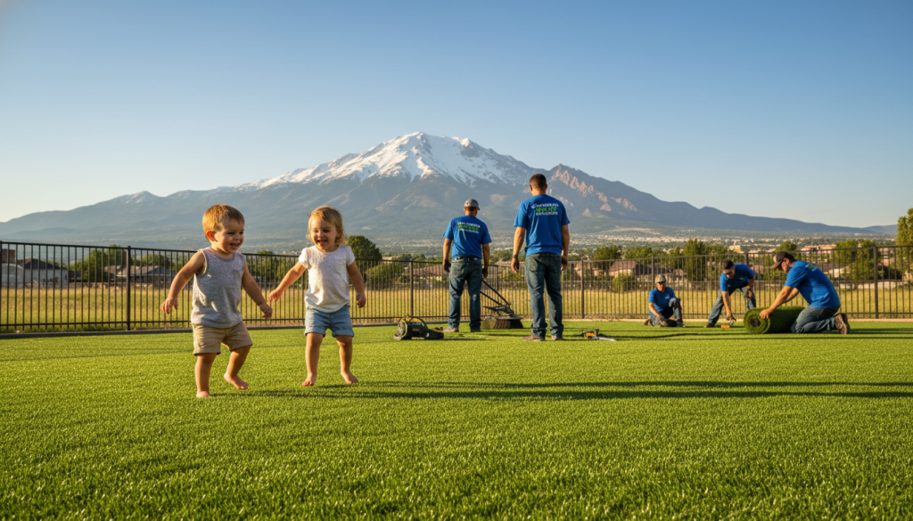 artificial grass installation colorado springs