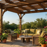 do pergolas provide enough shade for a patio in san antonio?