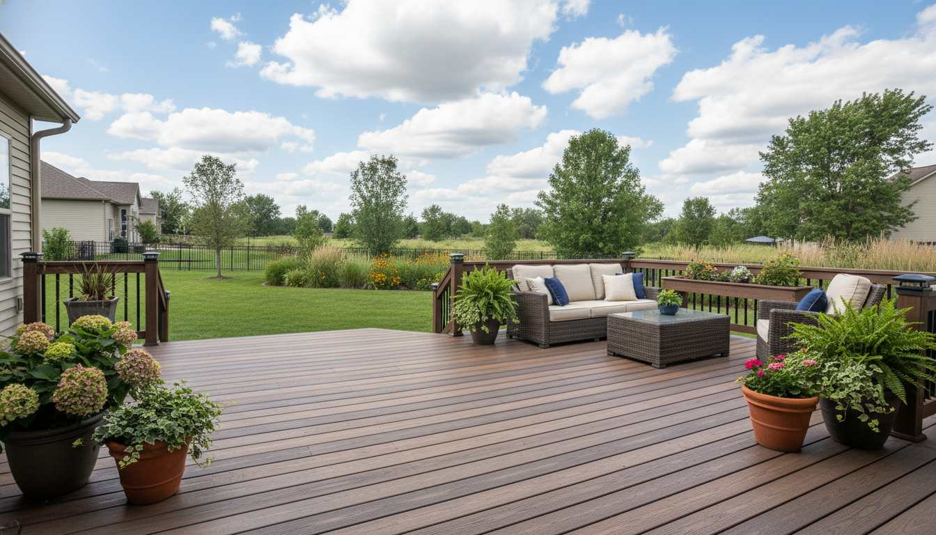 how long do composite decks last in romeoville il?