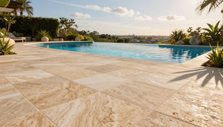 travertine pavers